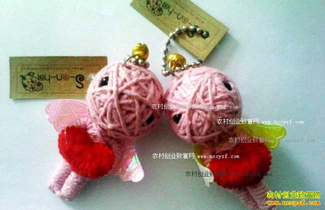 手工钩织小挂件