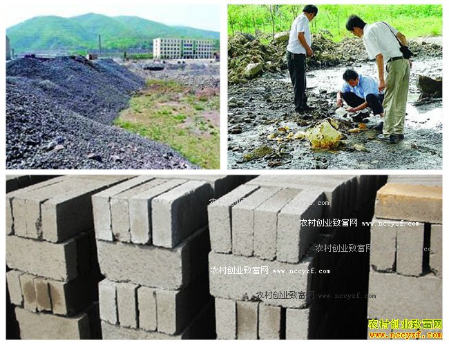 农村致富项目-工业废渣制砖