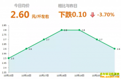 2018年10月21日山东昌邑、安丘最新生姜(鲜姜)价格行情